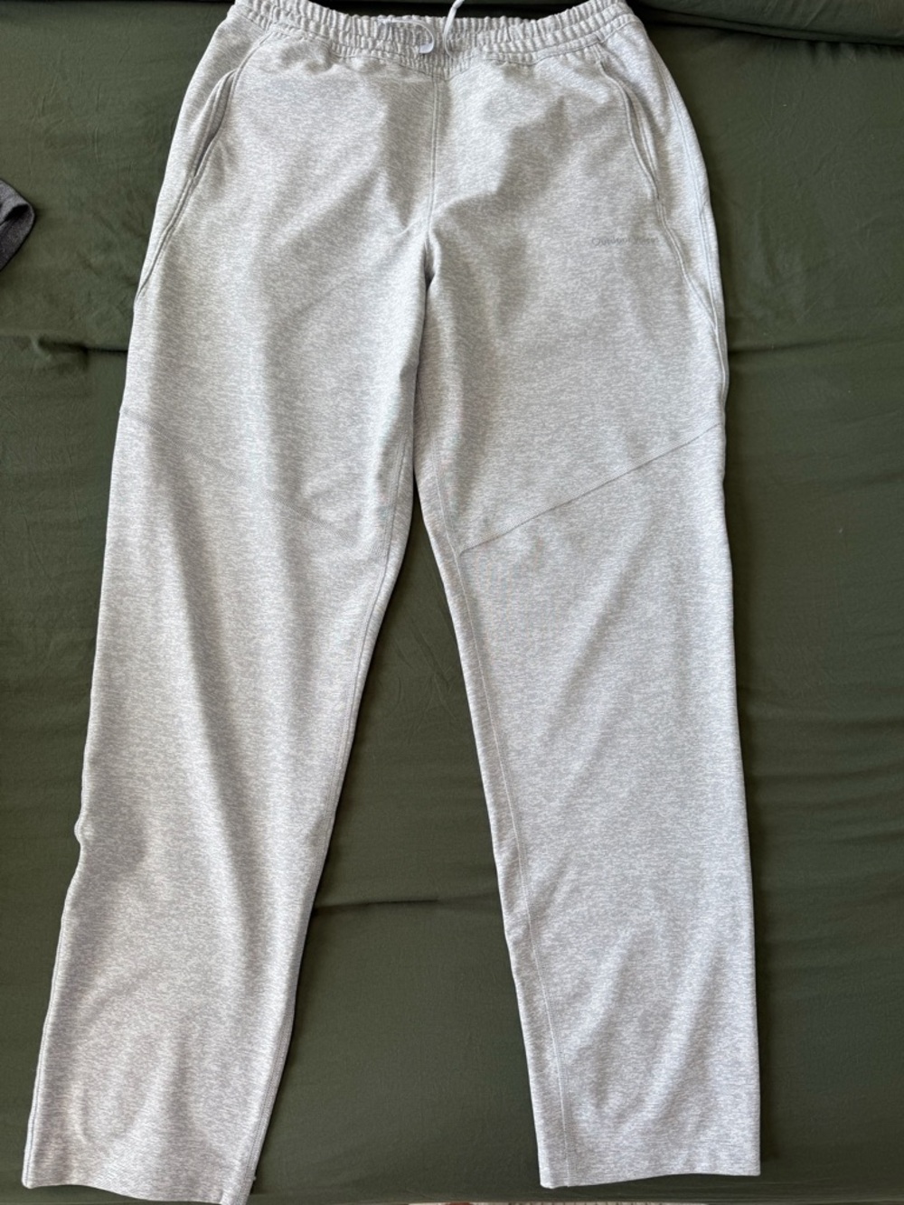 Outdoor Voices Heather Light Gray Women’s Athletic Joggers